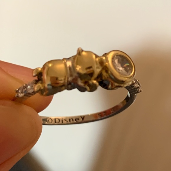 Authentic Pandora Disney collection- Pooh bear with hunny pot. Size 9 - Picture 2 of 7
